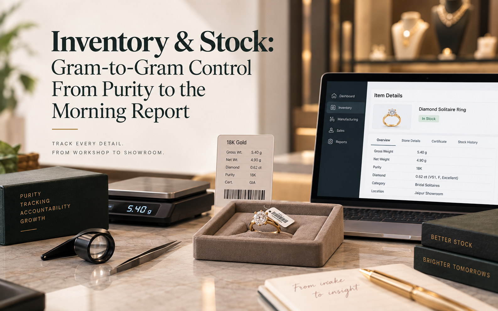 Inventory & Stock: Gram-to-Gram Control From Purity to the Morning Report