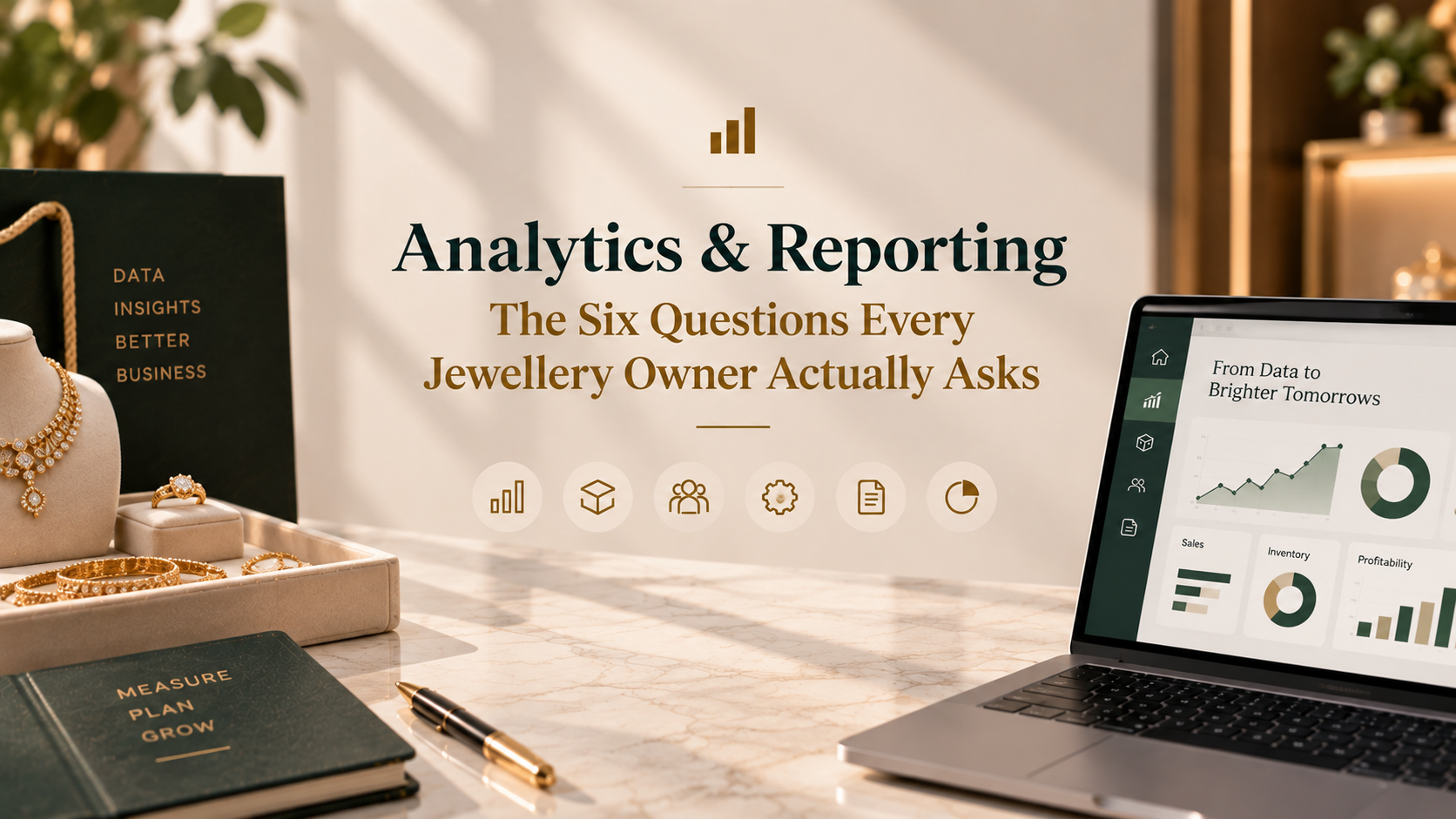 Analytics & Reporting: The Six Questions Every Jewellery Owner Actually Asks