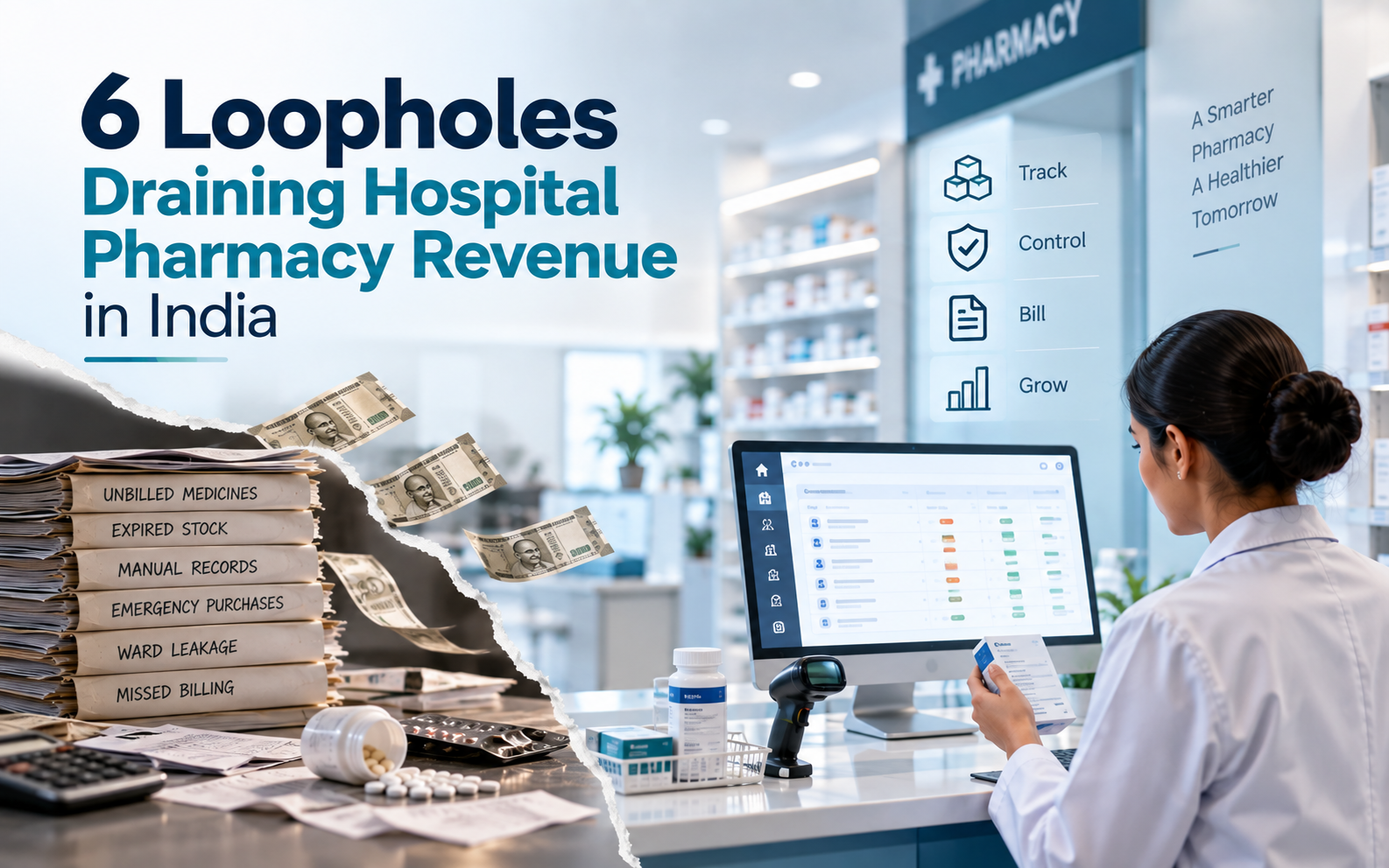 6 Loopholes Draining Hospital Pharmacy Revenue in India